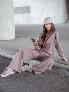 Ženski dvodijelni trenirke komplet cappuccino Bolf 821111