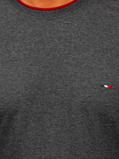 Antracit muška majica Bolf 14316