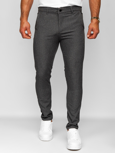 Elegantne muške hlače Grafit Bolf 0041