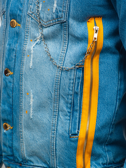 Plava od trapera jakna muška Bolf 3-4