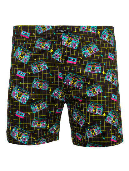 Ružičaste pamučne muške bokserice Bolf 1BB162