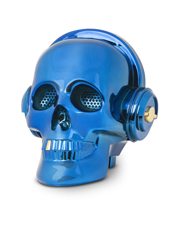Plavi bežični lubanja bluetooth zvučnik E80