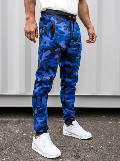 Sportske hlače muške camo-tamnoplave Bolf KZ15A