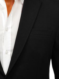 Crni elegantan sako muški Bolf 9400