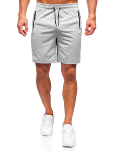 Sive muške kratke trenirke Bolf 68058