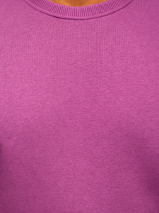 Ljubičasta muška dukserica bez kapuljače Bolf 2001