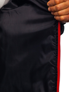 Jakna muška prijelazna tamnoplava Bolf TY50