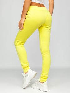 Žute sportske hlače ženske Bolf CK-01