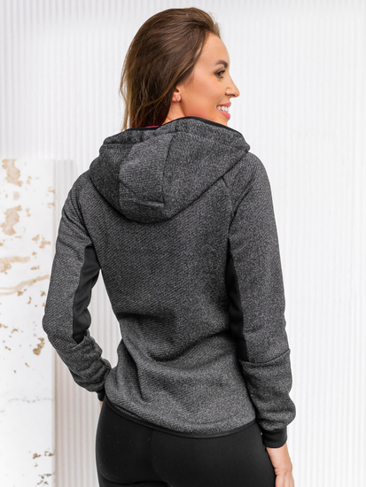 Ženska prijelazna majica-jakna crna Bolf KSW4002A1