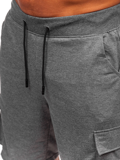 Muške kratke hlače Cargo Grafit Bolf 8K1505