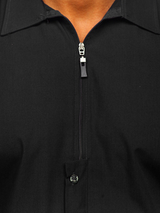 Crna košulja muška dugih rukava Bolf 20702
