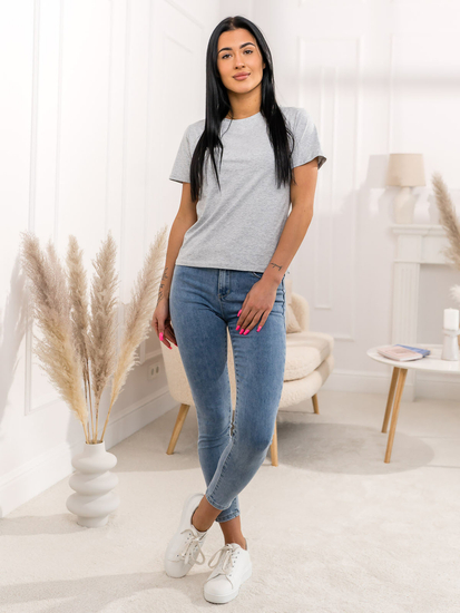 Ženska Basic majica Sivo Bolf 97T2100