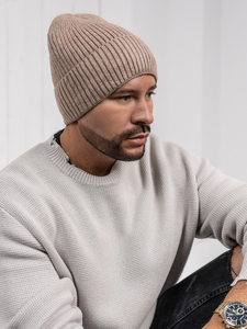 Muška topla zimska kapa Smeđa Bolf 387046