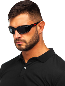 Crno-crvene sunčane naočale Bolf MIAMI4