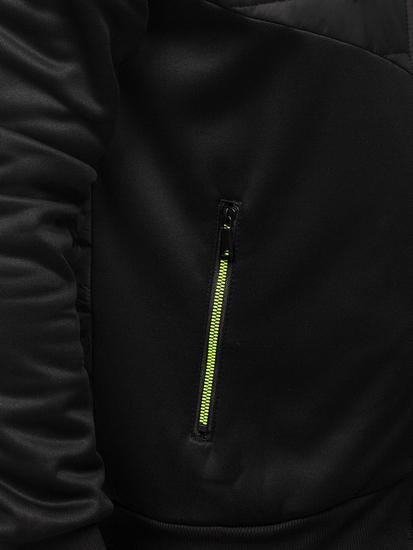 Crna prijelazna jakna muška Bolf KS2149