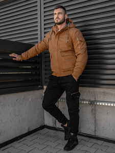 Boje devine dlake debela muška zimska pamučna jakna Bolf 1890A