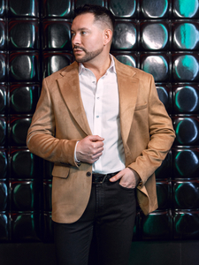 Muška baršunasta jakna Camel Bolf 24410