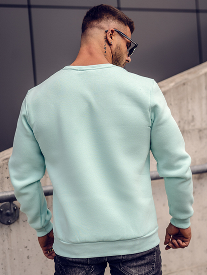 Svijetlo mint muška jakna bez kapuljače Bolf 2001A