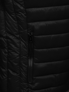 Crni prošiven prsluk muški Bolf HDL88001