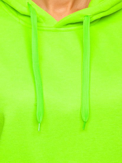 Dukserica ženska akvamarin s klokan džepom Bolf W02B