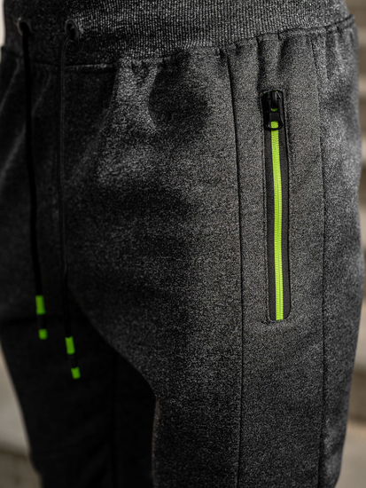 Grafitne sportske hlače muške Bolf K50009