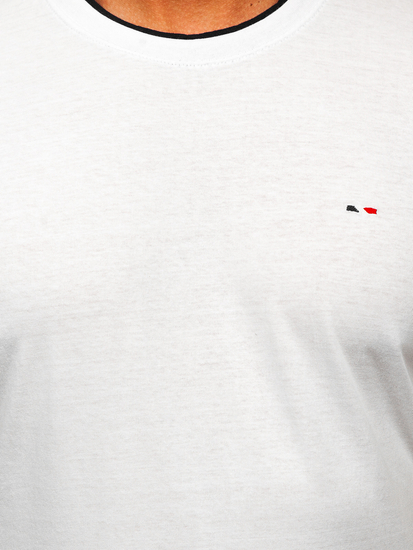 Bijela muška majica Bolf 14316