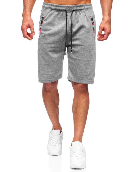 Sive sportske kratke hlače muške Bolf JX131