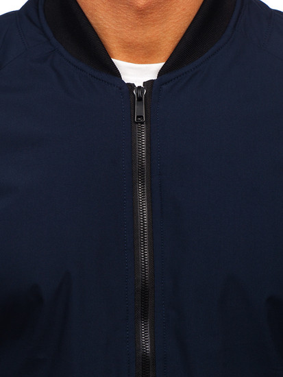 Tamnoplava muška prijelazna bomber jakna Bolf 84M3007