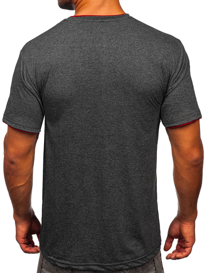 Antracit muška majica Bolf 14316
