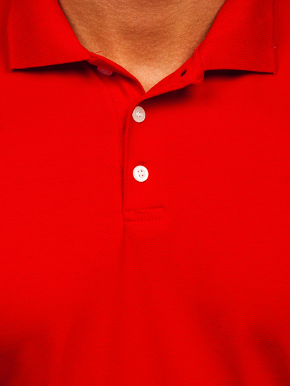 Crvena muška polo majica Bolf 0002
