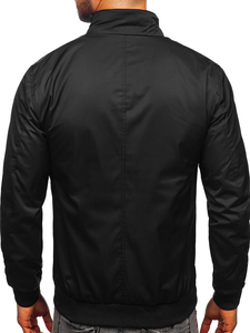 Jakna muška prijelazna crna Bolf K01