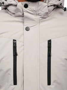 Siva muška zimska jakna Bolf 22M320