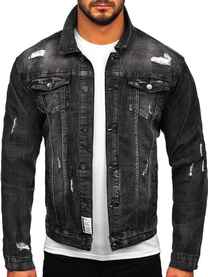 Crna traper jakna muška Bolf MJ507N