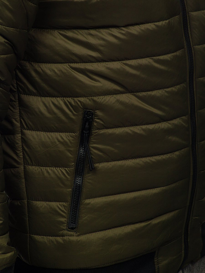 Kaki prijelazna jakna muška prošivena bomber Bolf MY-02