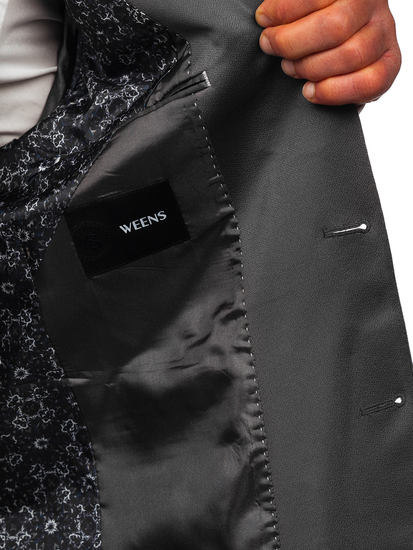 Sivi elegantni muški sako Bolf 022