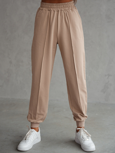 Ženski dvodijelni trenirke komplet bež Bolf 82162