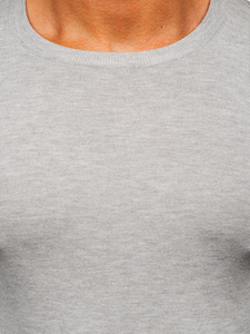 Sivi džemper muški Bolf MMB602