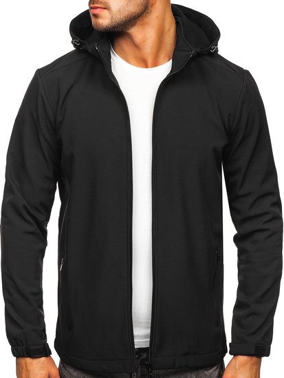 Muška lagana softshell jakna Crna Bolf HH017