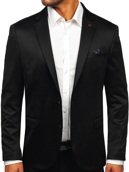 Crni elegantni muški sako Bolf 022