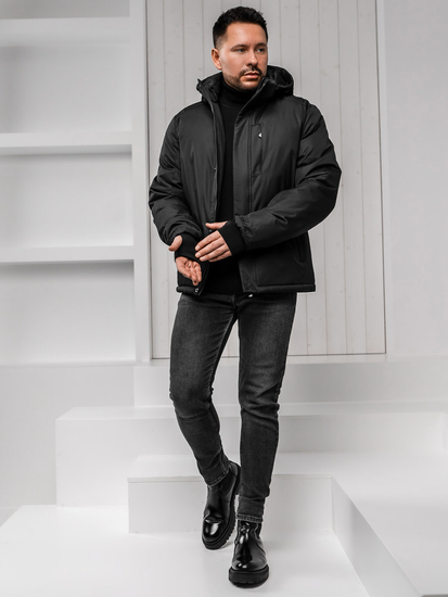 Muška zimska jakna Crna Bolf 91M9906A1