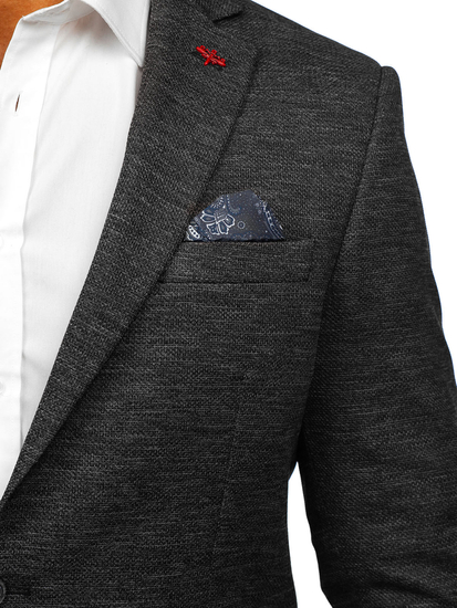 Antracit elegantni muški sako Bolf 021