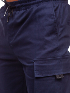 Tamnoplave hlače jogger cargo muške Bolf 701