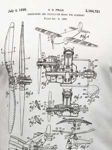 Muška pamučna majica s printom Bijela Bolf MPO3538