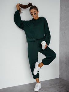 Ženski dvodijelni trenirke komplet s kapuljačom boce Bolf 525