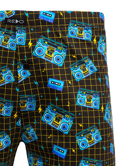 Šarene pamučne muške bokserice Bolf 1BB162-3P 3 PAK