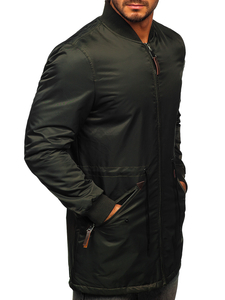 Zelena jakna muška prijelazna parka Bolf JK363