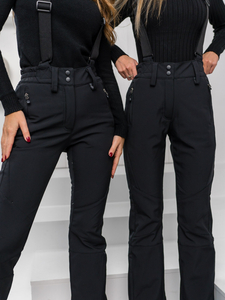 Ženske planinarske hlače Crna Bolf W702B