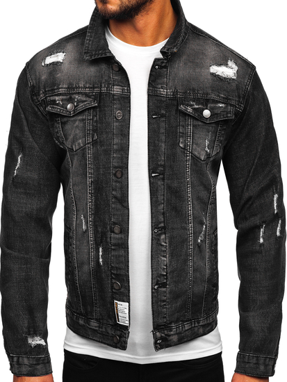 Crna traper jakna muška Bolf MJ507N