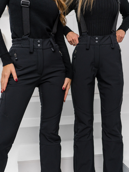 Ženske planinarske hlače Crna Bolf W702B