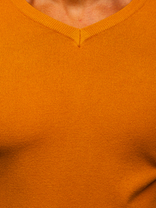 Camel (kamel) muški pulover s V-izrezom Bolf YY03